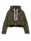 Khrisjoy Khris Cropped Iconic Jacket In Green