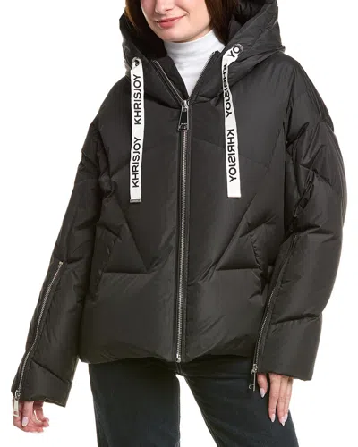 Khrisjoy Khris Iconic Down Jacket In Black