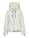 Khrisjoy Iconic Hooded Puffer Jacket In White
