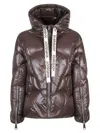 Khrisjoy Khris Iconic Milano Shiny Jacket In Brown