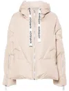 Khrisjoy Puff Khris Iconic Hooded Down Jacket In Neutrals