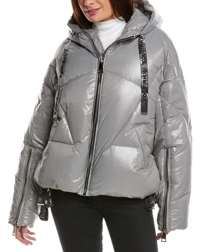 KHRISJOY KHRISJOY KHRIS ICONIC SHINY PUFFER JACKET