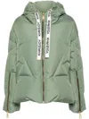 Khrisjoy Khris Iconic Puffer Jacket In Green