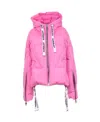 Khrisjoy Woman Down Jacket Pink Size 1 Polyester In Pink