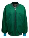 Khrisjoy Logo-motif Jacket In Green