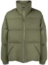 Khrisjoy Logo-print Padded Jacket In Grün