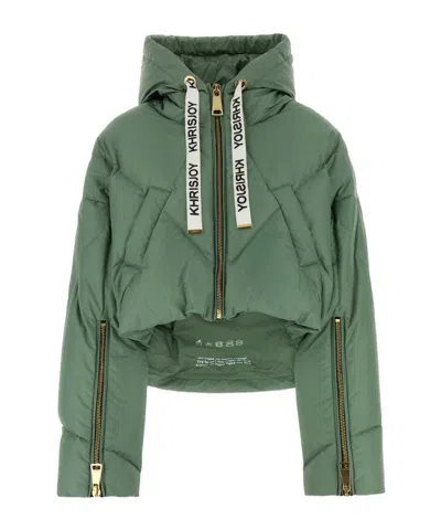 KHRISJOY KHRISJOY HOODED PUFFER JACKET