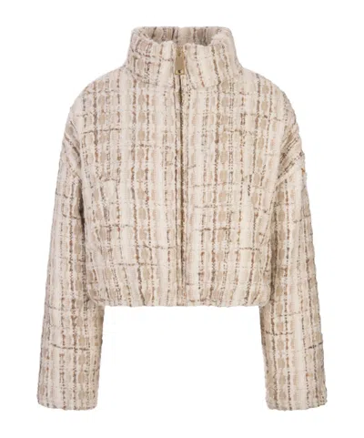 KHRISJOY KHRISJOY TEXTURED HIGH-NECK JACKET