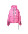 Khrisjoy Puff Khris Iconic Zip-up Down Jacket In Pink