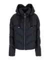 Khrisjoy Quilted Down Jacket In Black
