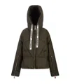 Khrisjoy Woman Puffer Military Green Size 00 Polyester In Black