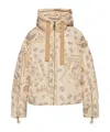 Khrisjoy Long-sleeved Down Jacket In Nude