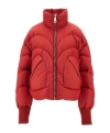 Khrisjoy Corazon Shiny Down Jacket In Red