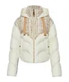 Khrisjoy Woman Puffer Ivory Size 00 Polyamide, Wool, Acrylic, Polyester, Viscose In White