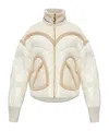 Khrisjoy Ivory Nylon Corazon Down Jacket In White