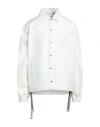 Khrisjoy Man Jacket Off White Size 1 Polyester In White