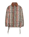 Khrisjoy Mens Multicolor Other Materials Down Jacket In Orange
