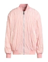 Khrisjoy Man Jacket Pink Size 0 Polyamide, Polyester, Elastane