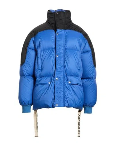 Khrisjoy Man Puffer Blue Size 2 Polyamide