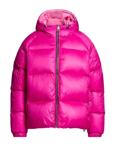 Khrisjoy Man Puffer Fuchsia Size 2 Polyamide In Pink