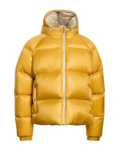 Khrisjoy Man Puffer Mustard Size 1 Polyamide In Yellow
