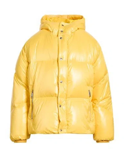 Khrisjoy Man Puffer Yellow Size 1 Polyamide