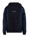 Khrisjoy Man Sweatshirt Navy Size 1 Cotton, Polyamide In Navy Blue