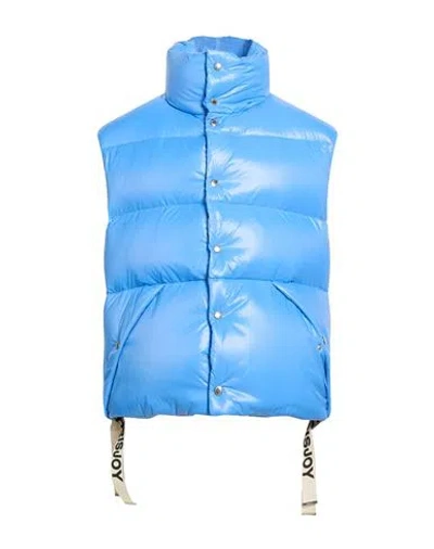 Khrisjoy Man Vest Azure Size 1 Polyamide In Blue