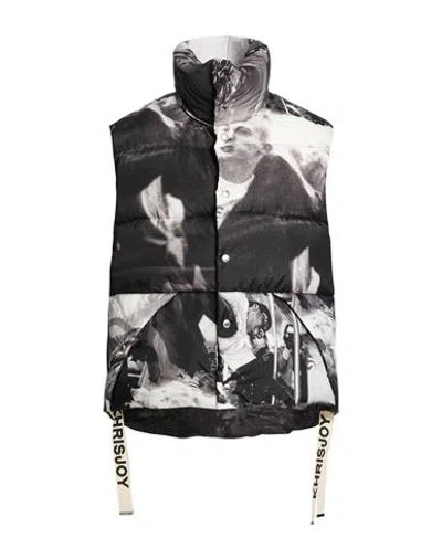 Khrisjoy Man Vest Black Size 00 Polyester