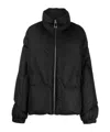 Khrisjoy Moon Quilted Puffer Jacket In Black