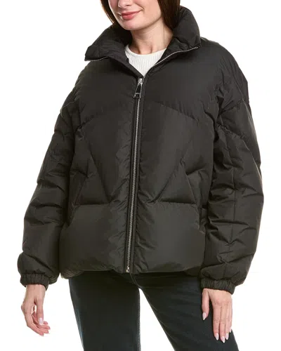 Khrisjoy Moon Wool & Cashmere-blend Lined Puffer Vest In Black