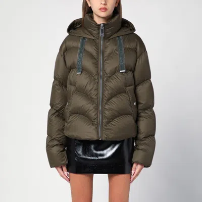 Khrisjoy Musk Green Khris Iconic Down Jacket