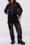 Khrisjoy Openwork Trousers In Black