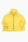 Khrisjoy Oversized Hooded Windbreaker Jacket With Zip Detailing