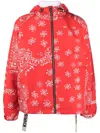 Khrisjoy Red Windbreaker Jacket In Rot