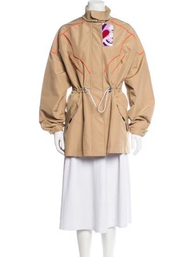 Pre-owned Khrisjoy Parka W/ Tags In Neutrals