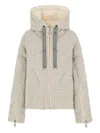 Khrisjoy Pearl Grey Acrylic Polyester Wool In Neutral