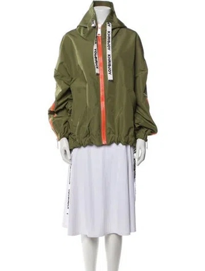 Pre-owned Khrisjoy Printed Jacket In Green