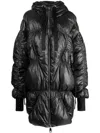 Khrisjoy Puff Khris Cloud Long Coat In Black