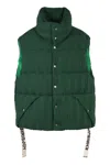 Khrisjoy Men's Puff Knitted Padded Bodywarmer In Green
