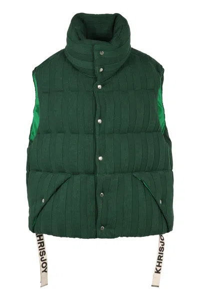 KHRISJOY PUFF KNITTED PADDED BODYWARMER