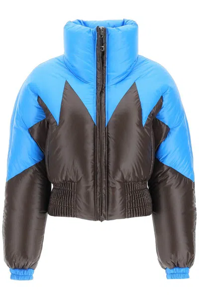 Khrisjoy Colour-block Puffer Jacket In Mixed Colours