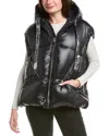 Khrisjoy Puffer Down Vest In Black