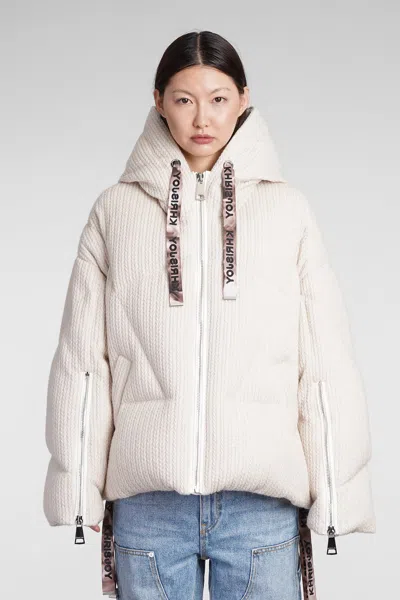Khrisjoy Puffer In Beige Modal