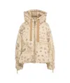 Khrisjoy Long-sleeved Down Jacket In Neutrals