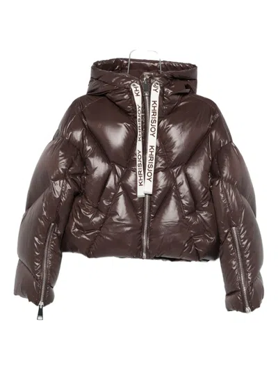 KHRISJOY QUILTED HOODED JACKET