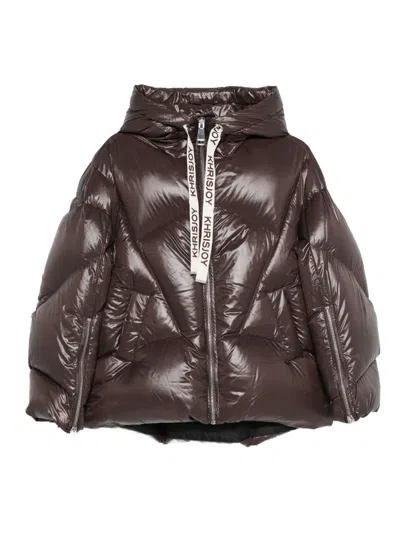 KHRISJOY QUILTED HOODED JACKET