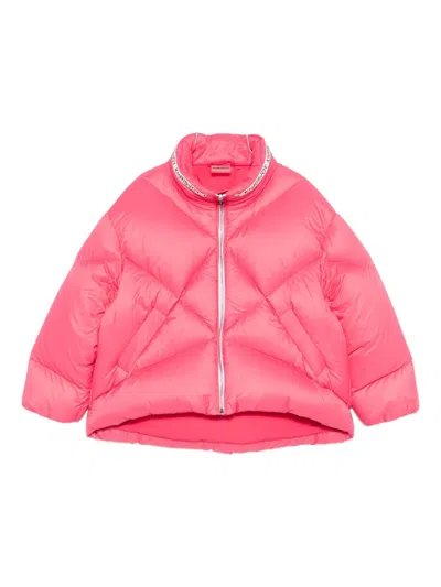Khrisjoy Quilted Jacket In Pink