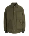 Khrisjoy Olive Chore Quilted Down Jacket In Green