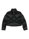 Khrisjoy Quilted Zip-fastening Jacket In Black